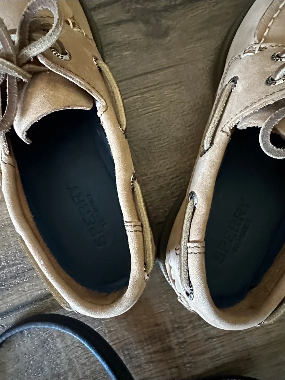 Sperry Kids Boat Shoes Tan Brown